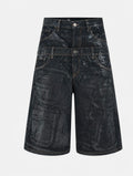 Jorts double raw Denim