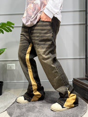 Denim Flare Sabbiato